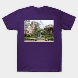 Paris Pink Building T-Shirt